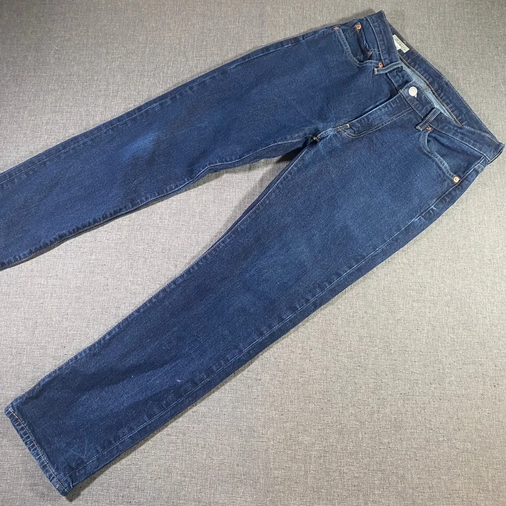 Levi Premium 514 Mens Jeans Dark Wash Straight Fit W30‎ L30 Cotton Blend